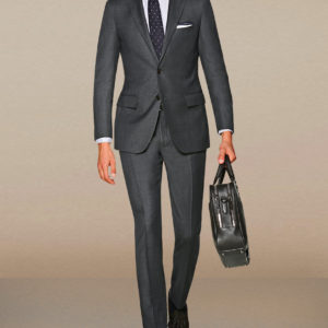 costume gris business