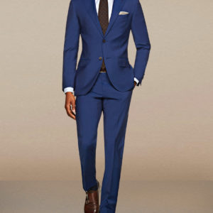 costume bleu anglais business