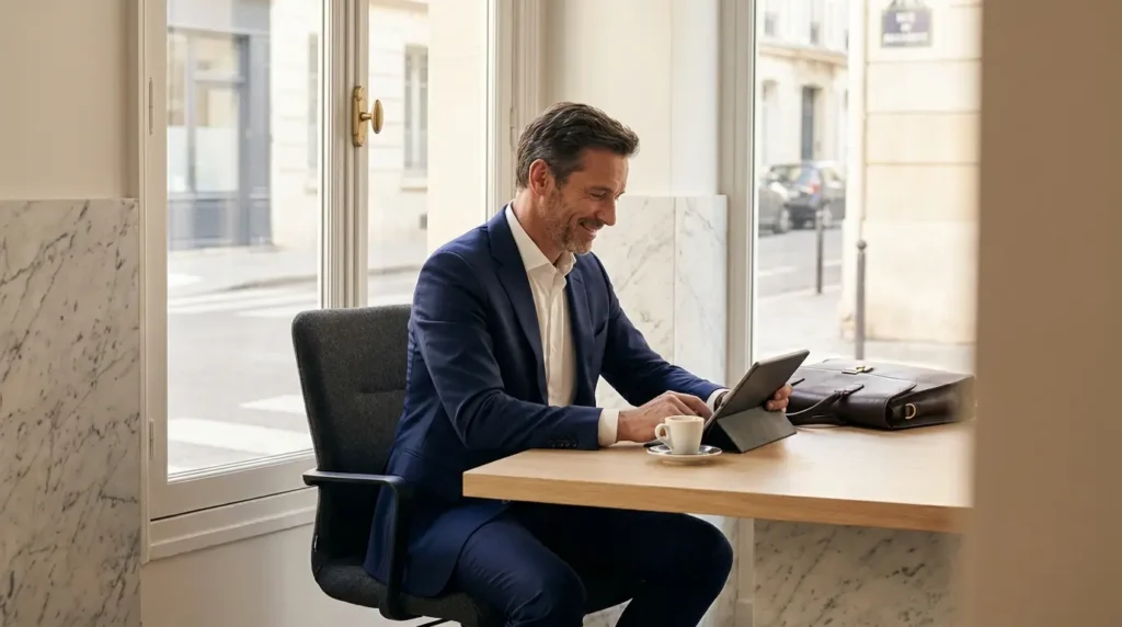 Chemise professionnelle — illustration article Business & Style
